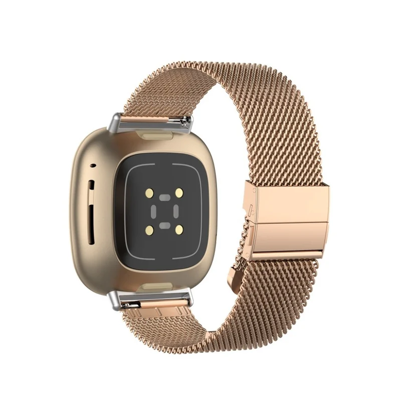 Super robust Fitbit Versa 3 Metall armband
