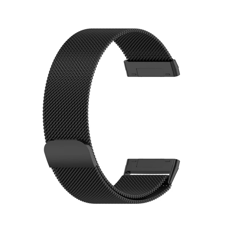 Robust Fitbit Versa 3 / Fitbit Sense Metall armband - Größe: L