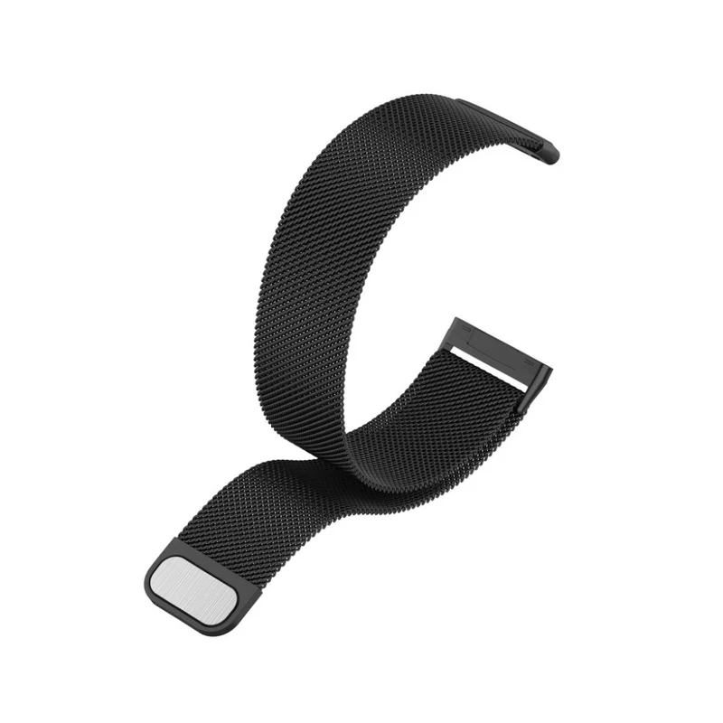 Robust Fitbit Versa 3 / Fitbit Sense Metall armband - Größe: L