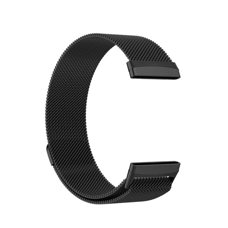 Robust Fitbit Versa 3 / Fitbit Sense Metall armband - Größe: L