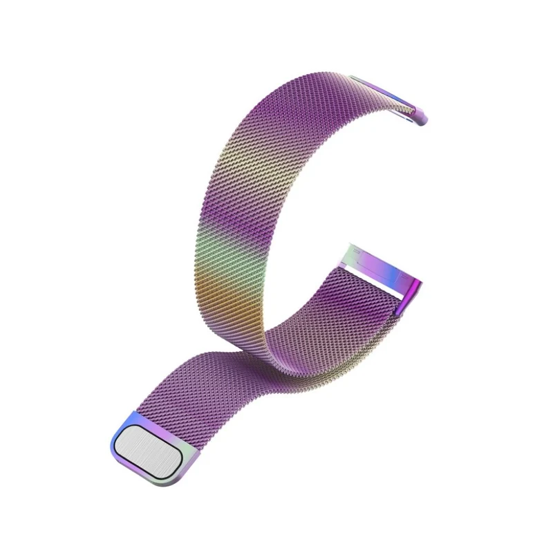 Robust Fitbit Versa 3 / Fitbit Sense Metall armband - Größe: L