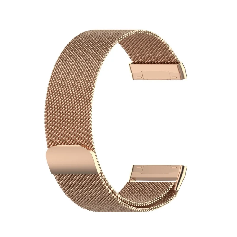 Robust Fitbit Versa 3 / Fitbit Sense Metall armband - Größe: L