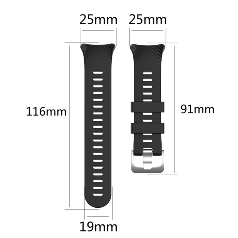 Absolut schön Universell Garmin Silikon / TPU armband