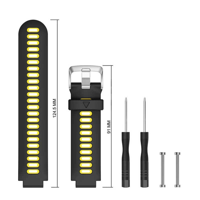Mega elegant Universell Garmin Silikon / TPU armband