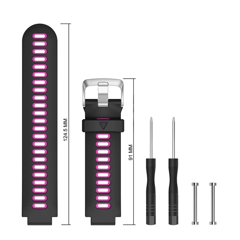 Mega elegant Universell Garmin Silikon / TPU armband