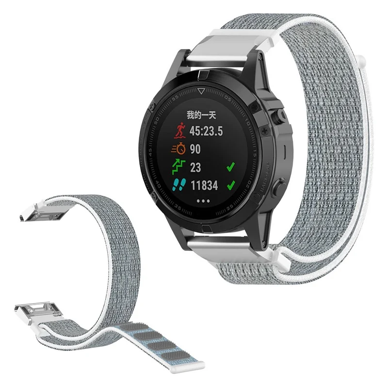 Cool Garmin Fenix 6 / Garmin Fenix 5 Textil / Nylon armband