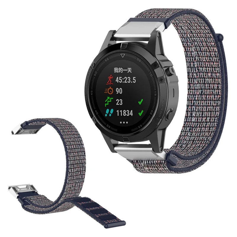Cool Garmin Fenix 6 / Garmin Fenix 5 Textil / Nylon armband