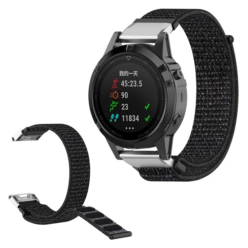 Cool Garmin Fenix 6 / Garmin Fenix 5 Textil / Nylon armband