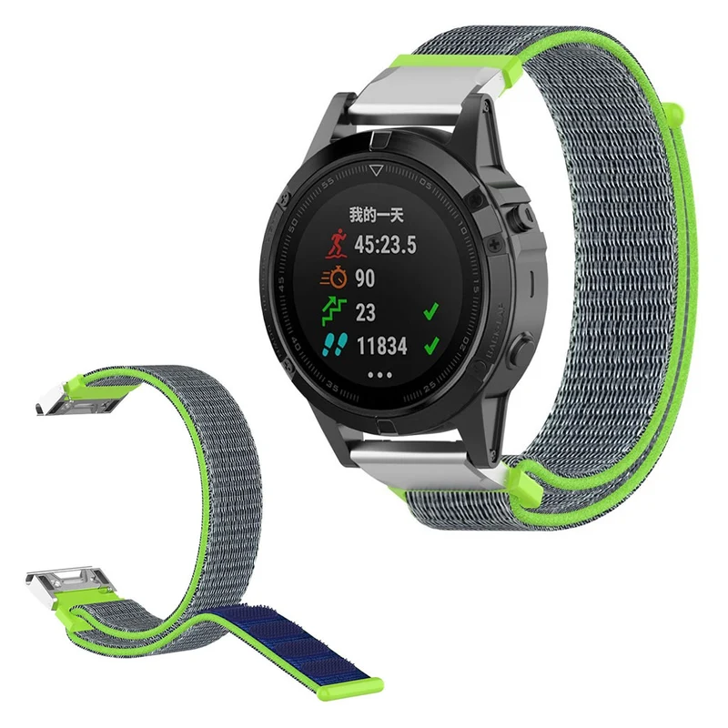 Cool Garmin Fenix 6 / Garmin Fenix 5 Textil / Nylon armband