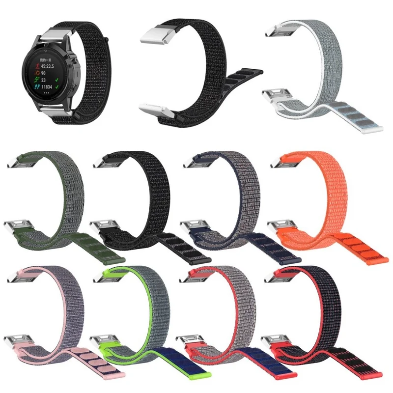 Cool Garmin Fenix 6 / Garmin Fenix 5 Textil / Nylon armband