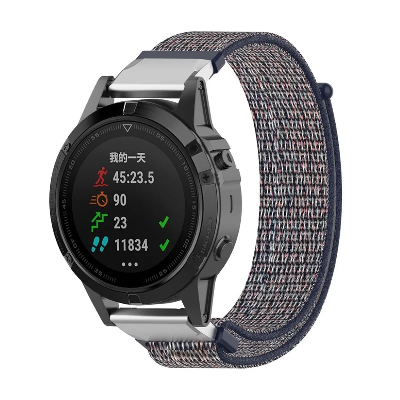Cool Garmin Fenix 6 / Garmin Fenix 5 Textil / Nylon armband