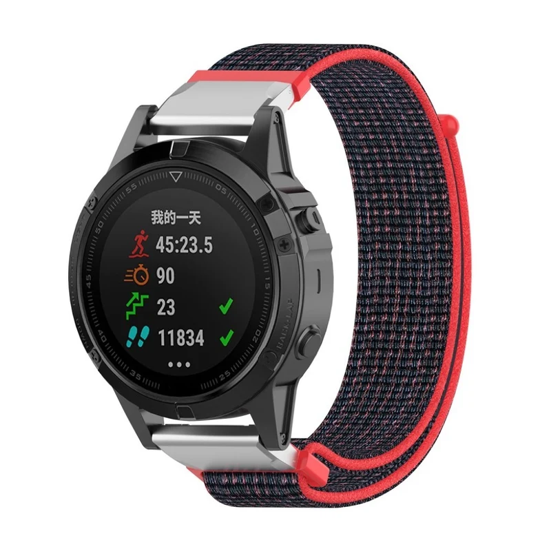 Cool Garmin Fenix 6 / Garmin Fenix 5 Textil / Nylon armband