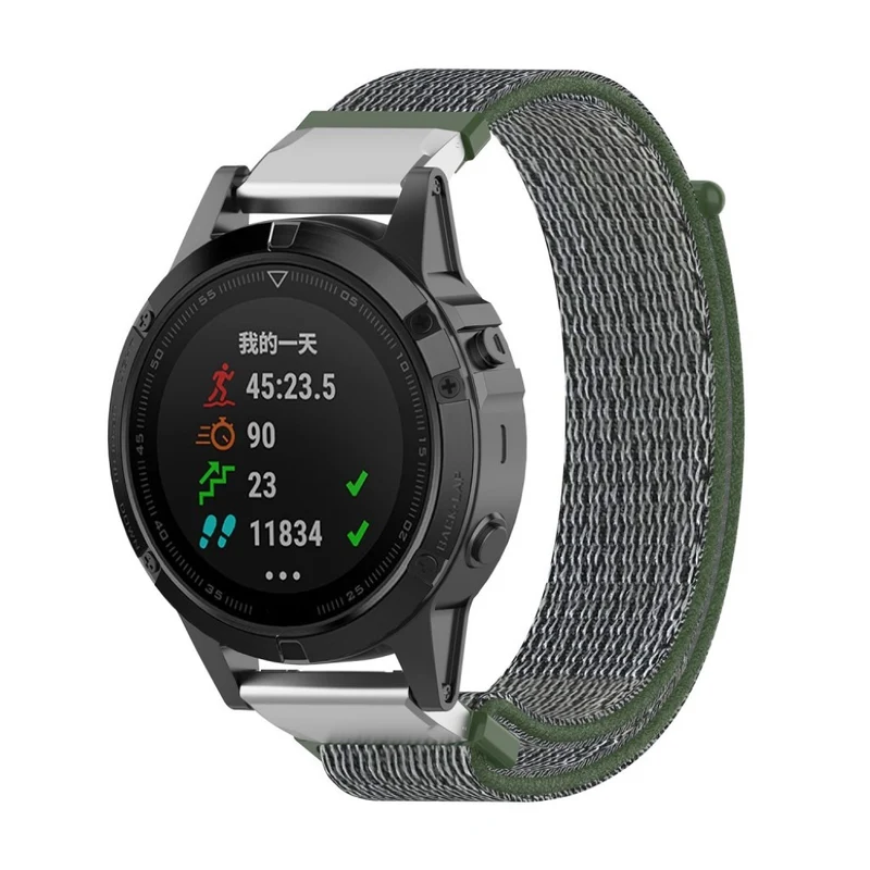 Cool Garmin Fenix 6 / Garmin Fenix 5 Textil / Nylon armband