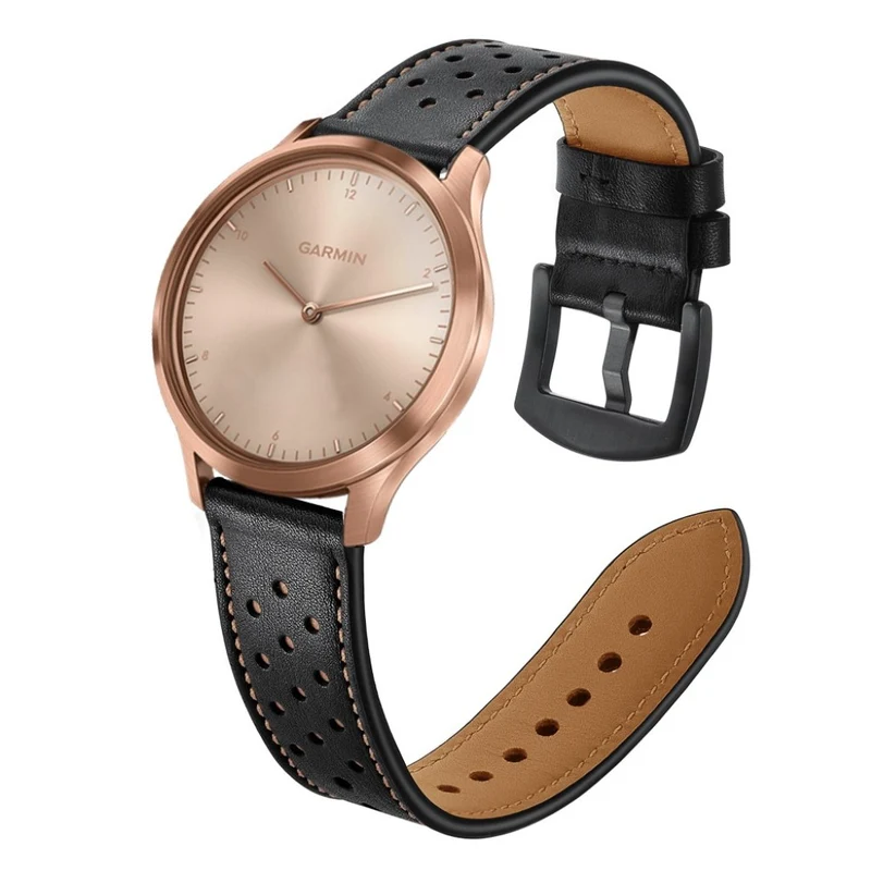 Garmin Vivoactive 3 / Garmin Vivomove HR Echtes Leder armband