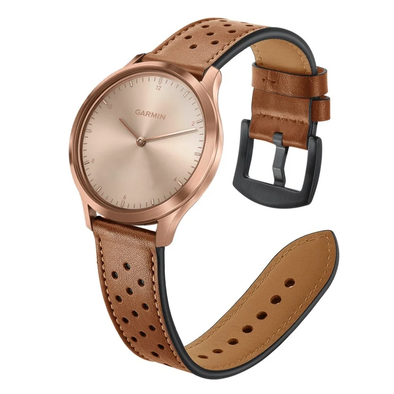 Garmin Vivoactive 3 / Garmin Vivomove HR Echtes Leder armband