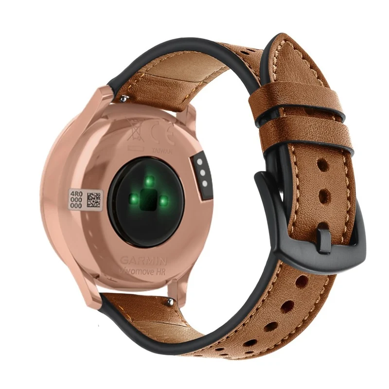 Garmin Vivoactive 3 / Garmin Vivomove HR Echtes Leder armband