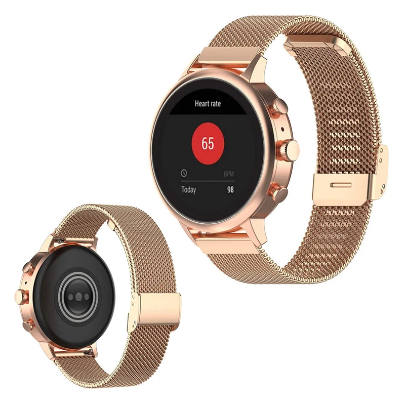 Super gut Garmin Vivoactive 4S Metall armband