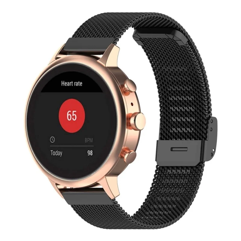 Super gut Garmin Vivoactive 4S Metall armband
