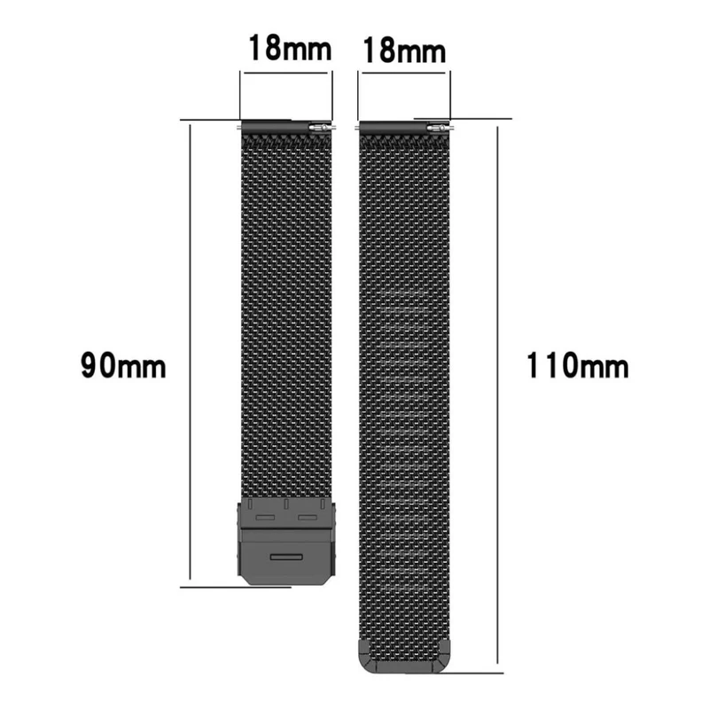 Super gut Garmin Vivoactive 4S Metall armband