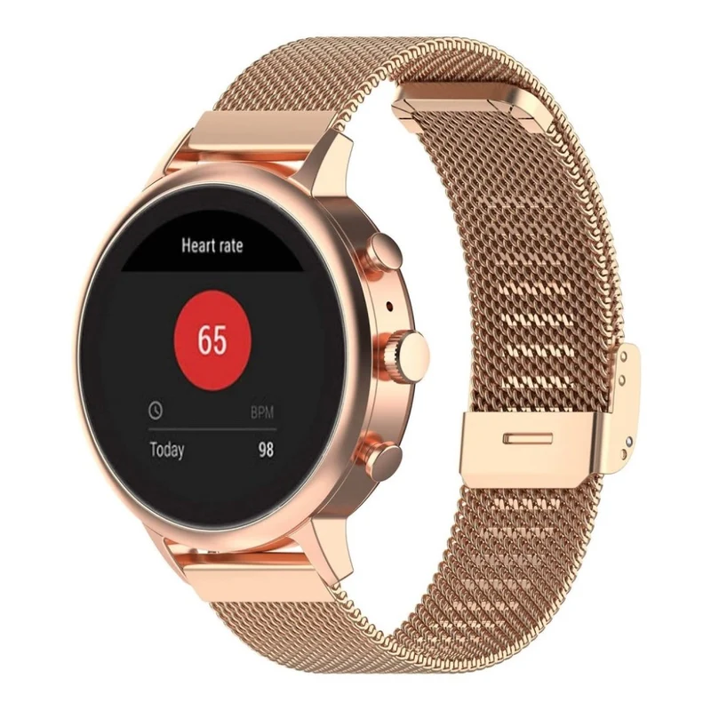 Super gut Garmin Vivoactive 4S Metall armband