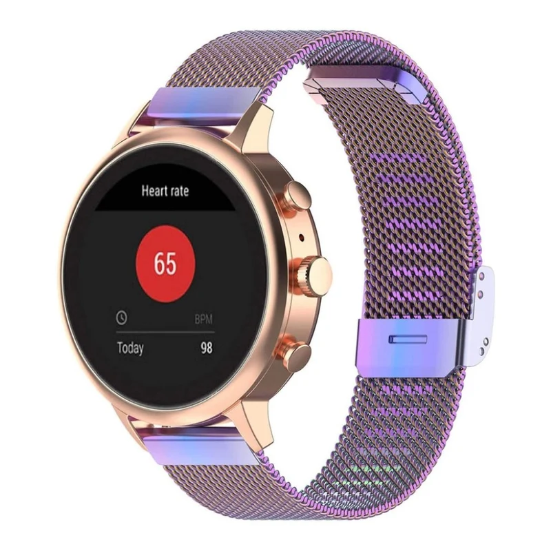 Super gut Garmin Vivoactive 4S Metall armband