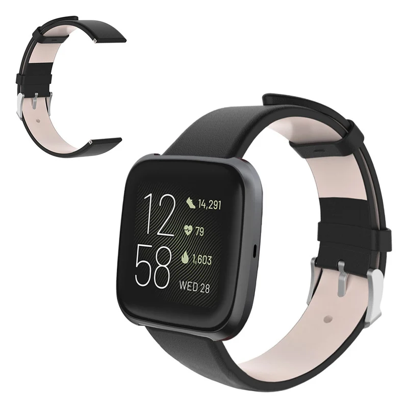 Cool Fitbit Versa Lite / Fitbit Versa 2 Kunstleder armband