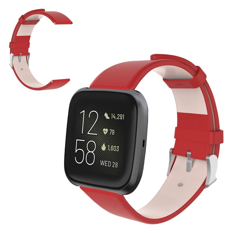 Cool Fitbit Versa Lite / Fitbit Versa 2 Kunstleder armband
