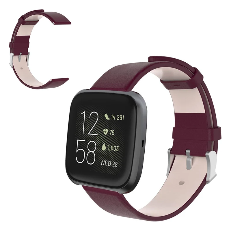 Cool Fitbit Versa Lite / Fitbit Versa 2 Kunstleder armband
