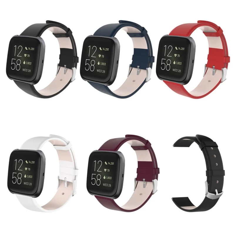 Cool Fitbit Versa Lite / Fitbit Versa 2 Kunstleder armband