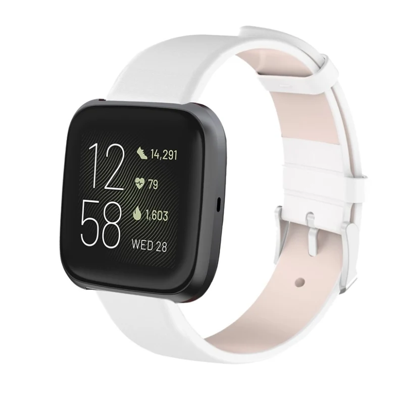 Cool Fitbit Versa Lite / Fitbit Versa 2 Kunstleder armband