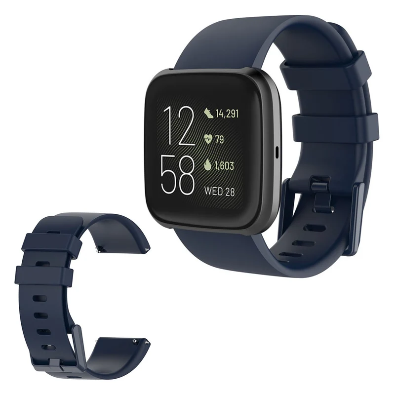 Fitbit Versa 2 / Fitbit Versa Lite Silikon / TPU armband - Größe: S