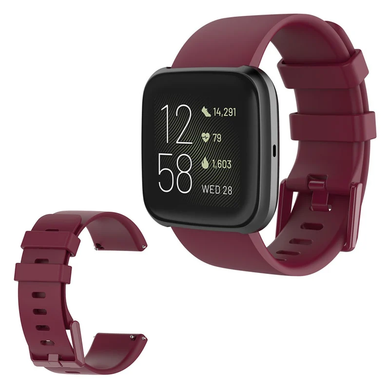 Fitbit Versa 2 / Fitbit Versa Lite Silikon / TPU armband - Größe: S