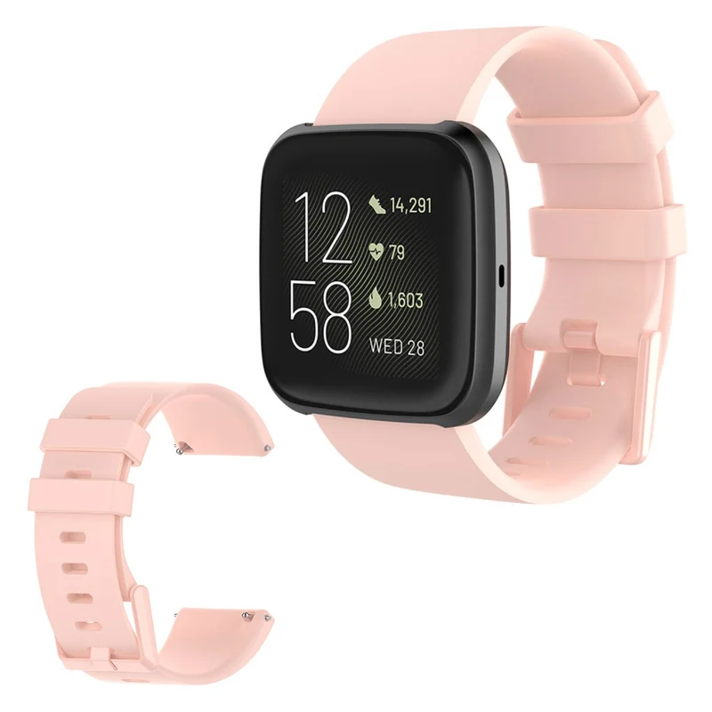 Fitbit Versa 2 / Fitbit Versa Lite Silikon / TPU armband - Größe: S