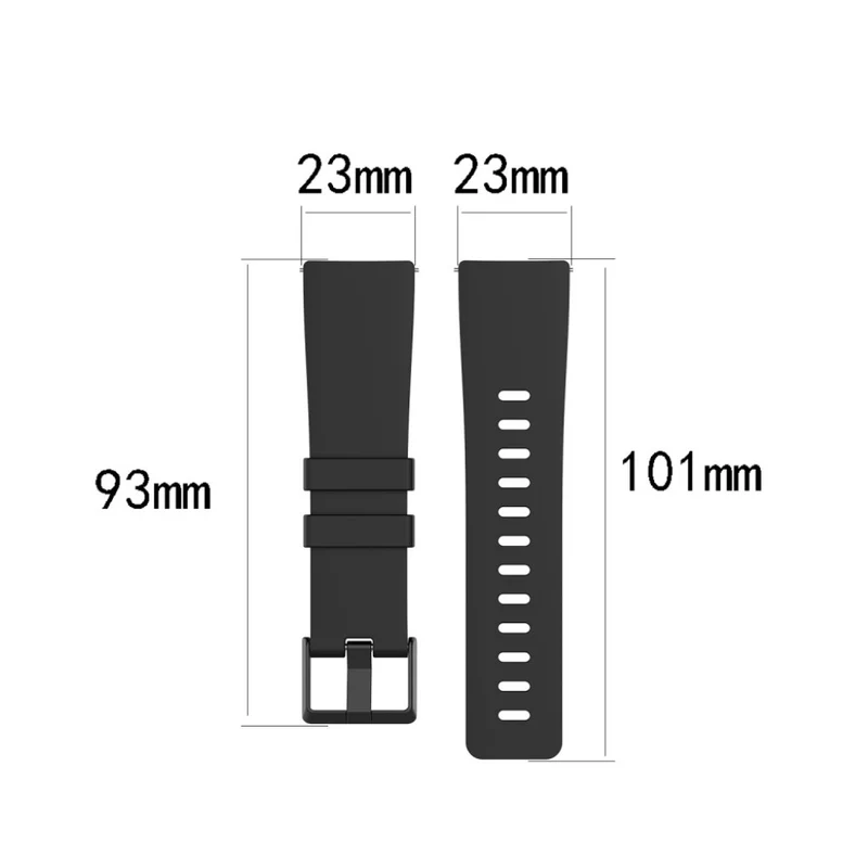Fitbit Versa 2 / Fitbit Versa Lite Silikon / TPU armband - Größe: S