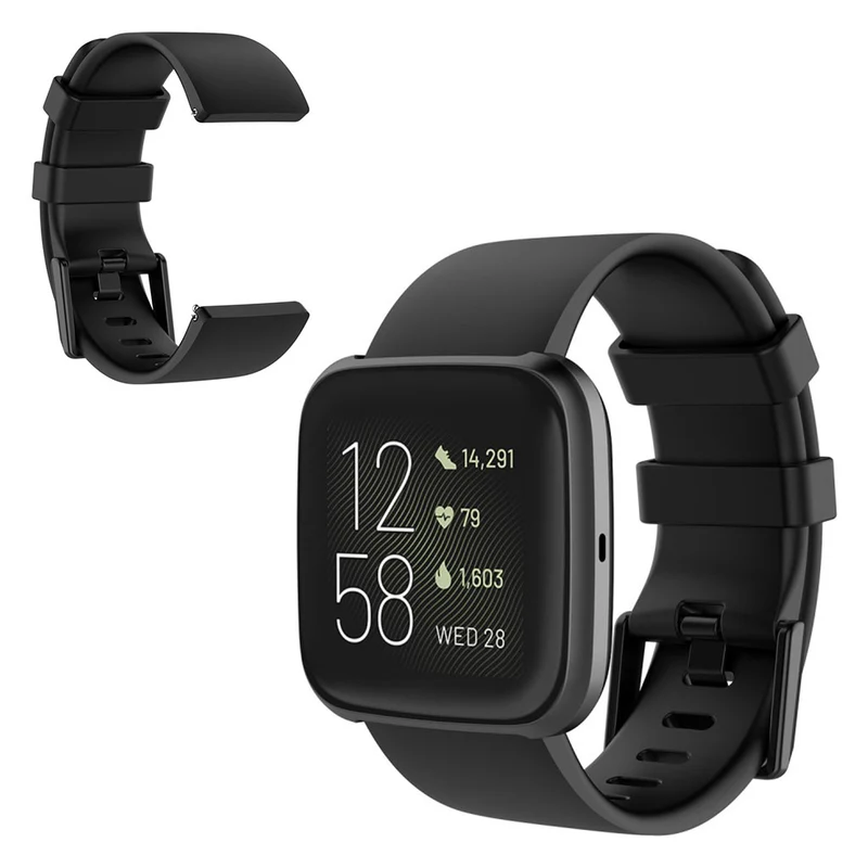 Fitbit Versa 2 / Fitbit Versa Lite Silikon / TPU armband - Größe: L