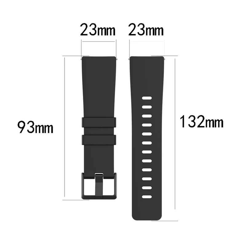 Fitbit Versa 2 / Fitbit Versa Lite Silikon / TPU armband - Größe: L