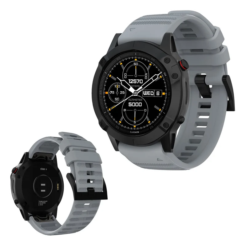Auffallend stilvoll Universell Garmin Silikon / TPU armband