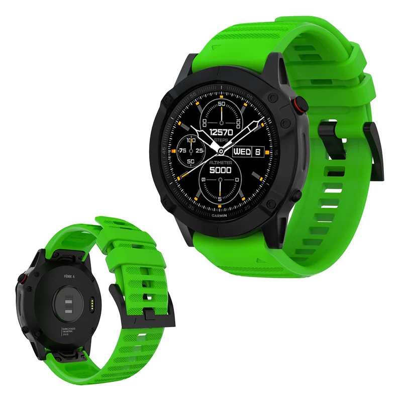 Auffallend stilvoll Universell Garmin Silikon / TPU armband