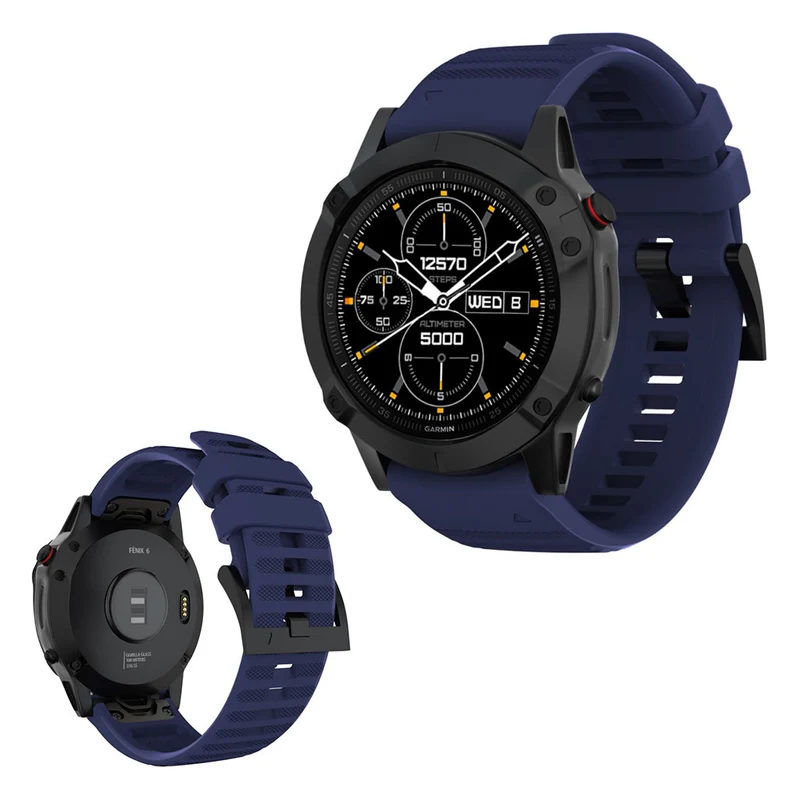 Auffallend stilvoll Universell Garmin Silikon / TPU armband