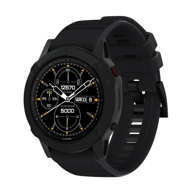 Auffallend stilvoll Universell Garmin Silikon / TPU armband