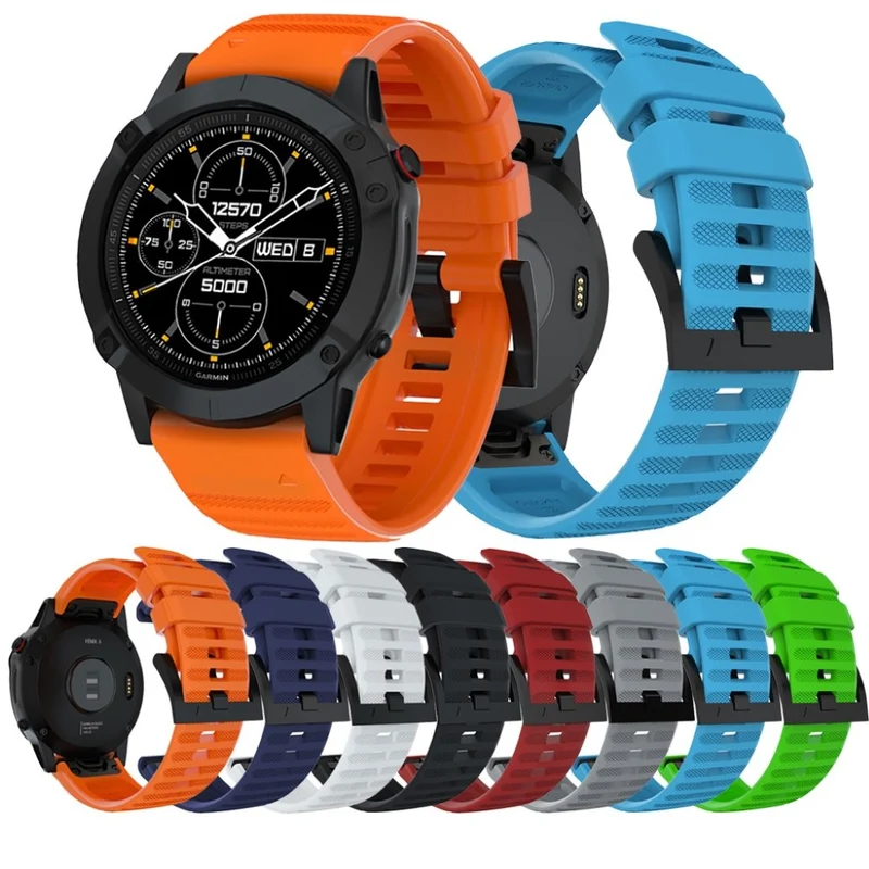 Auffallend stilvoll Universell Garmin Silikon / TPU armband