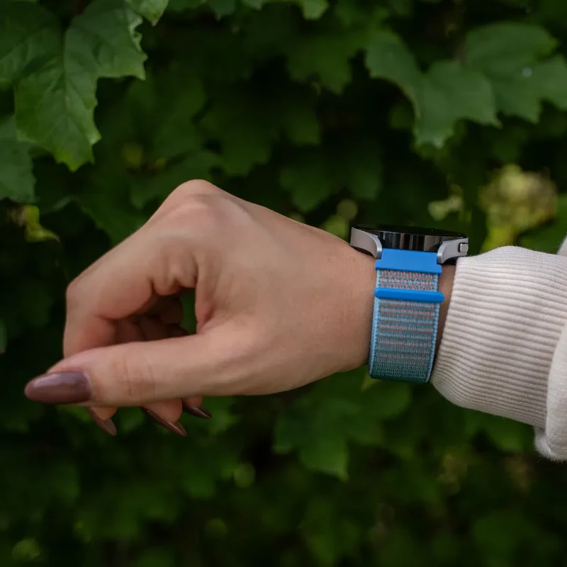 ICE Fit 1.78 Nylonarmband (Blau)