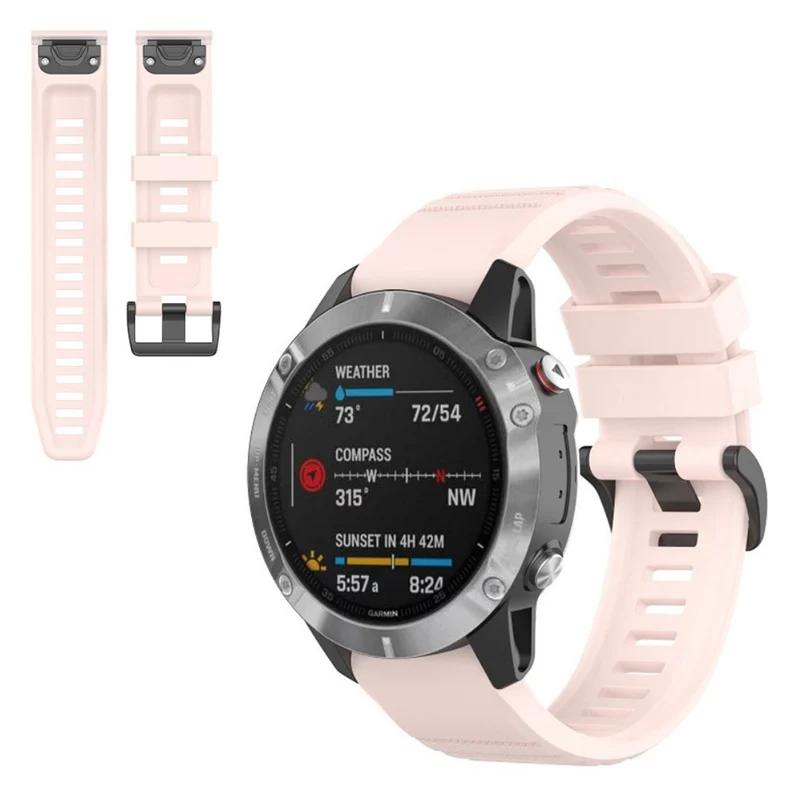 Sehr gut Garmin Fenix 6X Pro Silikon / TPU armband