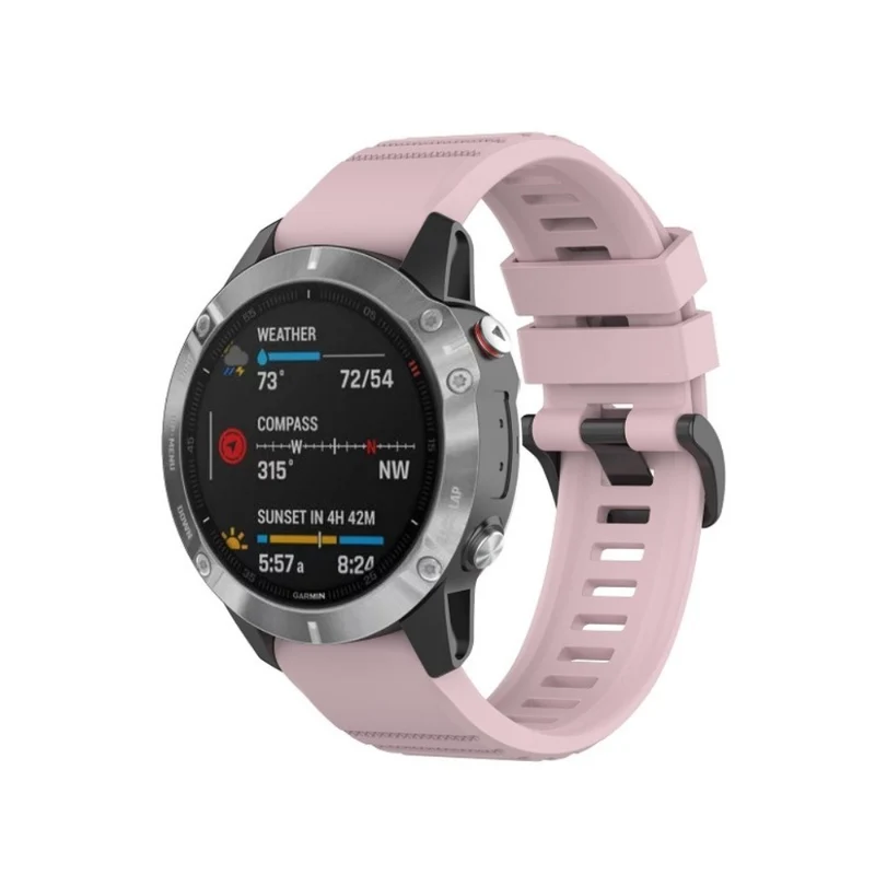 Sehr gut Garmin Fenix 6X Pro Silikon / TPU armband
