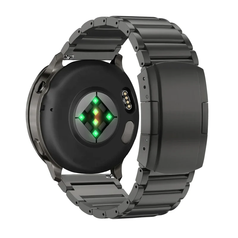 Bandz Garmin Venu 3s Titan-Gliederarmband (Schwarz)