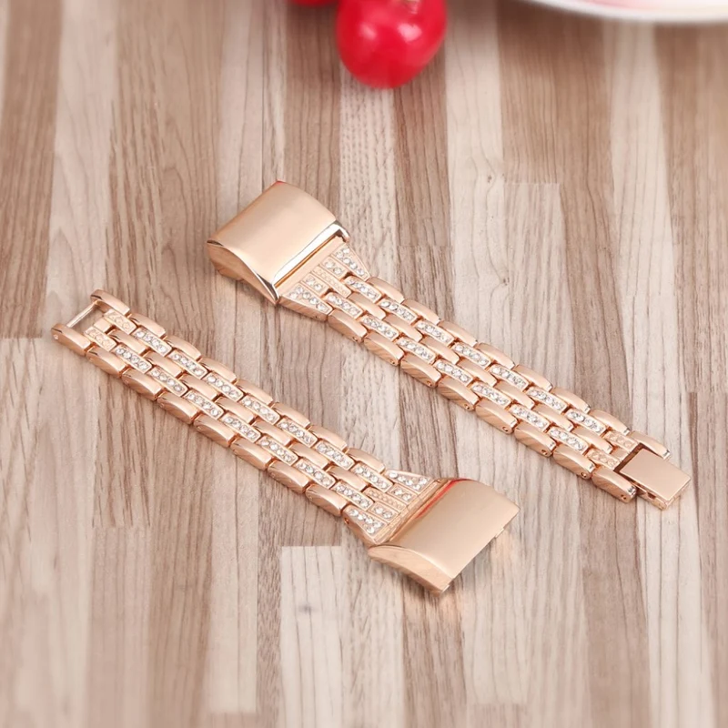 Super gut Fitbit Charge 2 Metall und Strass armband