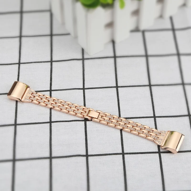 Super gut Fitbit Charge 2 Metall und Strass armband