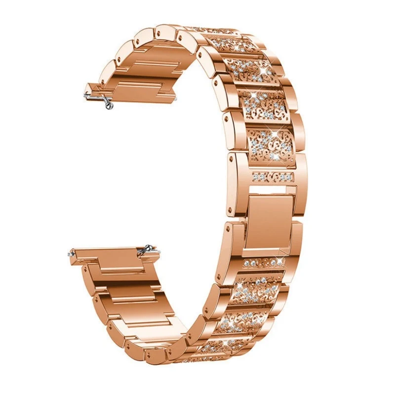 Super stark Fitbit Versa Metall und Strass armband