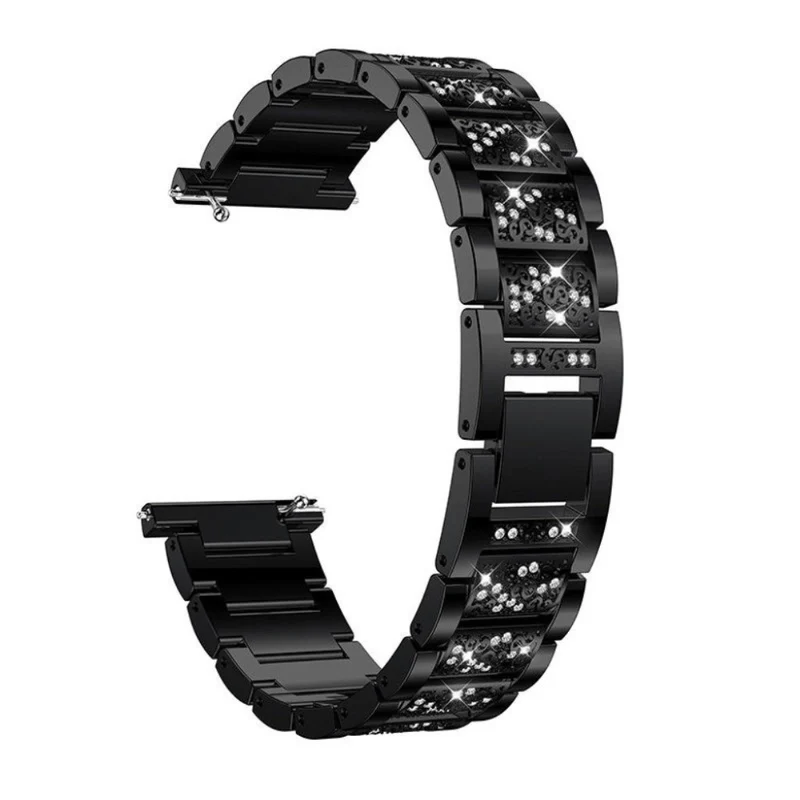 Super stark Fitbit Versa Metall und Strass armband