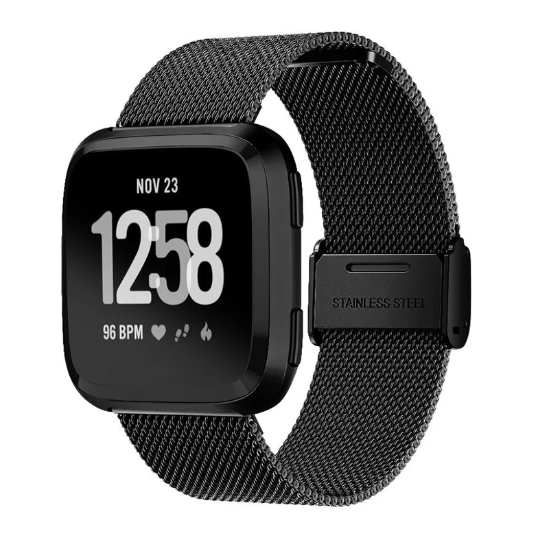 Mega modisch Fitbit Versa Metall armband